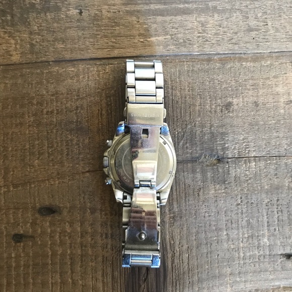 Michael Kors Silver Watch w Crystal Encased Face